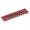 red, variant on Greensen Aluminum Alloy Comb Harmonica Part for Hohner Marine Band Crossover / Deluxe ,Harmonica Comb, Comb Parts
