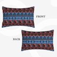 thumbnail image 2 of Daiia Vintage Corn Pattern in Red Blue Bedding Waterproof Pillow Protector Zippered Queen – Bed Bug Proof Pillow Encasement-20"x30", 2 of 6
