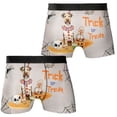 thumbnail image 3 of Trick or Treat Airedale Terrier Funny Mummy Cosplay Pumpkin Candy Basket All Over Print Boxer Briefs Underwear for Men Dad Dale Waterside Dog Lover - 12016, 3 of 6