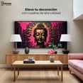 thumbnail image 3 of Cuadro Decorativo Marco Flotante Canvas Revolution Buda Reflejo Oro Rosa 120x60 Marco Negro, 3 of 3
