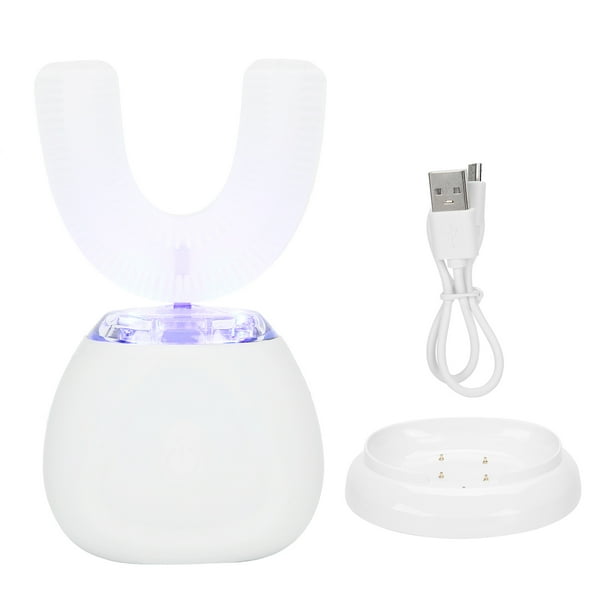 Cepillo de dientes con forma, cepillo de dientes inteligente en forma de U, cepillo de dientes eléctrico ultrasónico, herramienta de cuidado bucal construida para durar