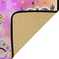 thumbnail image 6 of SKYSONIC Mardi Gras Kitchen Rug Anti Fatigue Non-Slip Bath Rug Entryway Doormats Runner Comfort Mat 39 x 20 Inch, 6 of 7