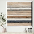 thumbnail image 2 of Designart ' Geometric Circle Natural Balance III ' MidCentury Modern Transitional Framed Canvas, 2 of 3