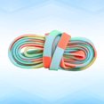 thumbnail image 1 of OUNONA Flat Boot Laces 3 Pairs Colorful Polyester for Shoes and Skates, 1 of 8