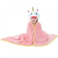 thumbnail image 2 of SYNPOS Unisex Baby Bath Towel Toddler Ultra Soft Animal Hooded Washcloth for Boys Girls, 27.5×47"，0-10 Years, 2 of 6