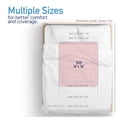 thumbnail image 3 of Dynarex DynaCare Incontinence Bed Pads, Reusable Washable Underpads, 34" x 36", Pink, 3 Count, 3 of 7