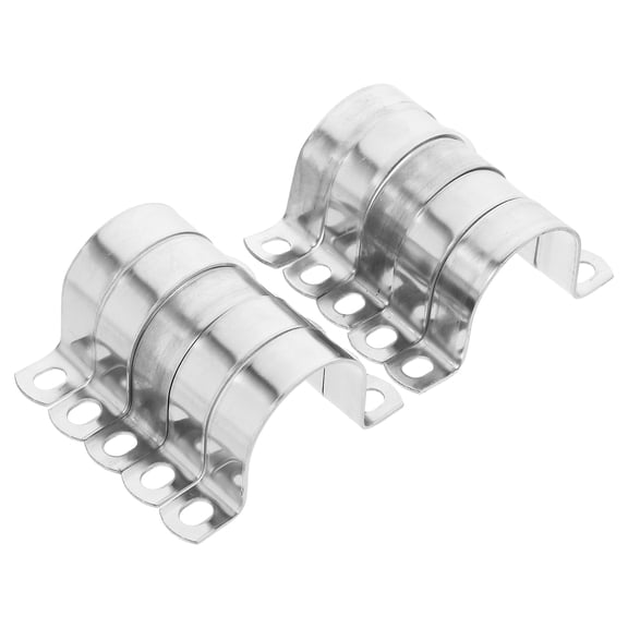 WORGEOUS 10pcs Pipe Clamps Universal Hose Fixing Clips Pipe Clamp For Farm Water Pipe Stabilizer Pipe Replacement Line Clamp Water Hook Clamp Water Pipe Stabilizer