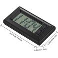 thumbnail image 2 of Reloj electrónico de 4 piezas con almohadilla adhesiva Lcd Digital Car Clock Table Car Gift JFHHH pequeña, 2 of 5
