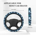 thumbnail image 5 of Goofa Alpaca Astronaut in Space Pattern Elastic Stretch Steering Wheel Cover,Universal 15 inch, Microfiber Breathable Ice Silk, Anti-Slip, Odorless, Easy Carry, 5 of 8
