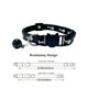 thumbnail image 3 of 1pc Fish Bone Pattern Bell Decor Pet Collar For Cat And Dog For Decoration, 3 of 3