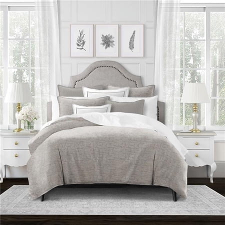 Nadine Mink Full & Double Size Duvet Cover & 2 Pillow Shams Set - 5 Piece