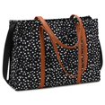 thumbnail image 1 of Bolsa tote para laptop BTOOP para mujeres trabajo 15.6 pulgadas de lona, 1 of 9