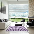 thumbnail image 7 of Ahgly Company Machine Washable Indoor Square Transitional Orchid Purple Area Rugs, 6' Square, 7 of 7