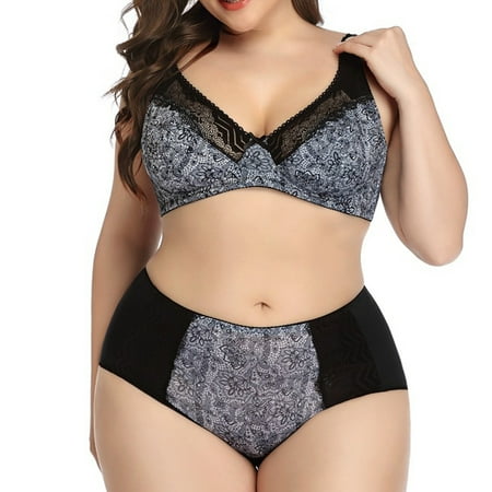 Sentmoon Lingerie for Women Women Yoga Sports Front Closure Extra-Elastic Breathable Lace Trim Bra Underwear Set Women s Lingerie  Sleep & Lounge Valentines Day Gifts for Her Fall Saving