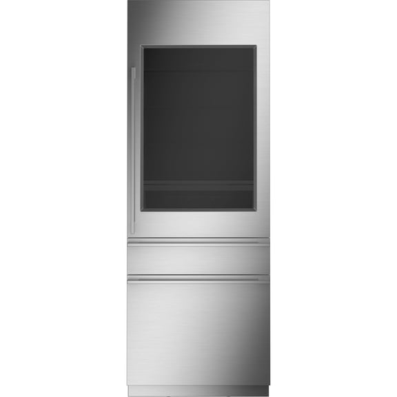 Monogram Zik303npp 30" Wide 14.6 Cu. Ft. Bottom Freezer Refrigerator - Panel Ready