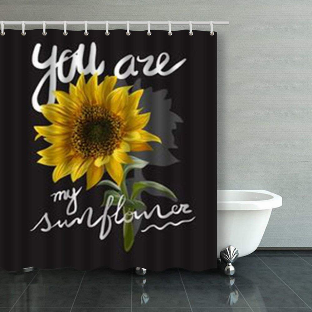 Artjia You My Sunflower Slogan Graphic Sunflowers Garden Shower Curtains Bathroom Curtain 66x72 Inch Walmartcom Walmartcom Artjia You My Sunflower Slogan Graphic Sunflowers Garden Shower Curtains Bathroom Curtain 66x72 Inch Walmartcom Walmartcom