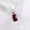 Rose, variant on Natural Ruby Pendant, 14K Solid Yellow Gold Ruby Pendant, July Birthstone Pendant, Checker Cut Ruby Pendant, Christmas Present