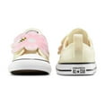 thumbnail image 3 of Converse CTAS Metallic 2V Girls Casual Sneakers Color: Silver Size: 6 T, 3 of 4