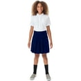 thumbnail image 3 of Classroom Uniforms for Girls Pleated Tab Scooter with Built-In Poly Knit Shorts and Side Zip, 3 of 7