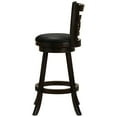 thumbnail image 3 of Cappuccino Swivel Bar Stools (2) - Color, Black Seat Cushion, Elegant And Dining 2 Height -colored, Comfy For, 3 of 6