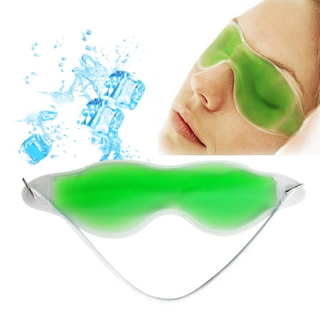 GARENAS Ice Pack Eye Ice Eye Cold Pack Hot Pack Eye Fatigue Eye Bag Ice Bag After Eyelid 2ML(Green)