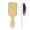 White-3, variant on Hair Brush Black Gold Baroque Cushion Base Hair Brushes Touch Paddle Rectangle Hairbrush