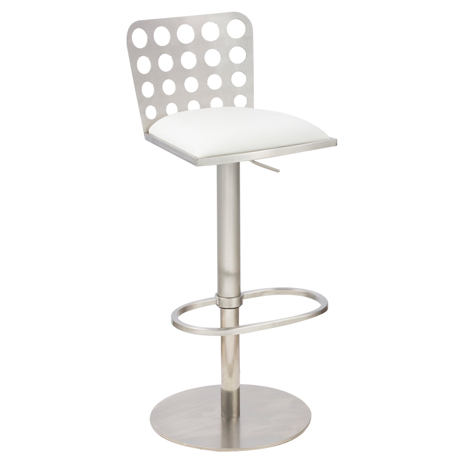 Armen Living Dune 31 in. Adjustable Height Barstool