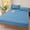 Blue, variant on YHAICO Mattress Protector King Mattress Cover Twin Xl Water Proof Bed Hats Piece Thickened Cotton Mattress Protector Fall and Winter Bedspread Bed Sheet
