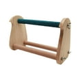 thumbnail image 2 of Percha de entrenamiento para loros, percha para pollos, para cacatúas, uso doméstico, agapornis Madera y verde, 2 of 9