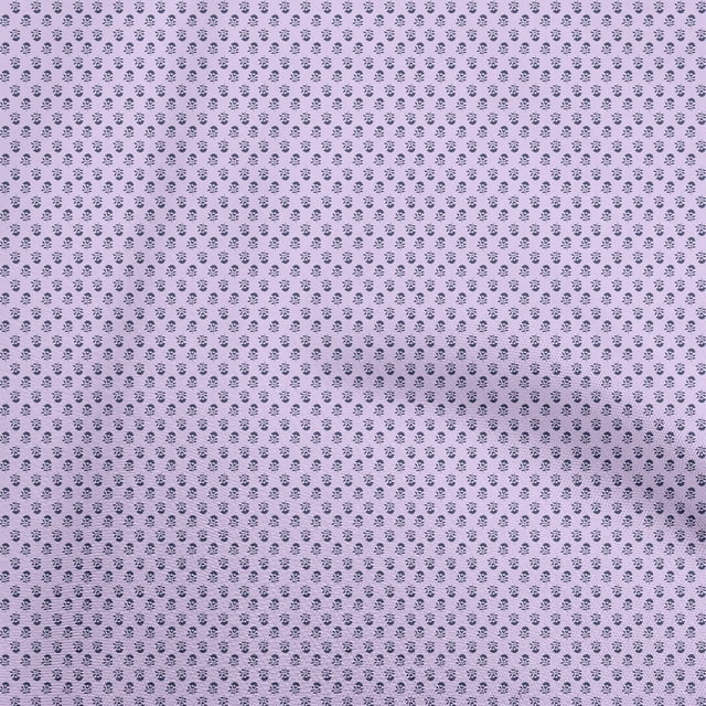 oneOone Silk Tabby Light Purple Fabric Asian Block Print Sewing Craft Projects Fabric Prints By Yard 42 Inch Wide