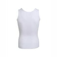 thumbnail image 3 of SHIXIAOO Men's Slim Fit Vest Shirt Slim Fit Waist Top Men Sweat Workout Inner Vest Men Mens Abs Vest Belly Compression Shirt Men Compression Shirts for Men Zipper Tee Shirts for Men V Neck Base Layer, 3 of 8