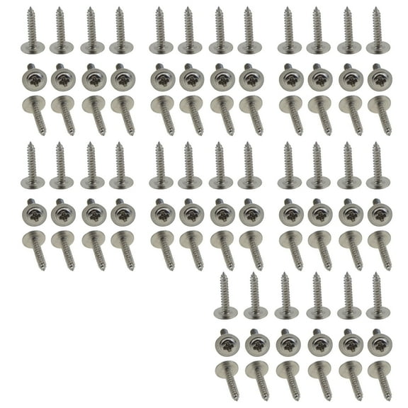 304 stainless steel round head with pad nickel plated self tapping screw M1.7X10(100pcs)