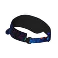 thumbnail image 2 of Fotbe Deep Sea Glowing Fishes Visera Deportiva con Diseño, Gorra Abierta Ajustable de Algodón para Mujer y Hombre, 2 of 7