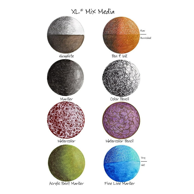 Canson XL Series 11"x 14" Wire Bound Drawing Sketch Pad, 60 Sheets/Pad