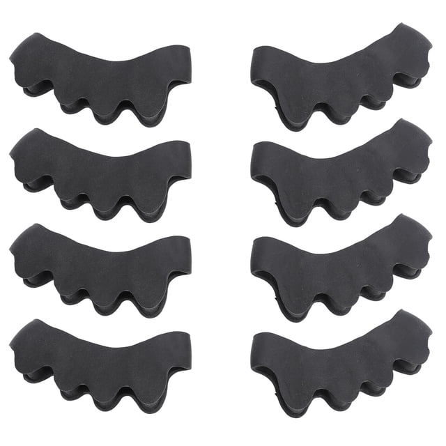 8 Pcs Intercalaires d'Orteils Silicone Fonctions Multiples Redresseur d'Oignon pour Femmes Hommes