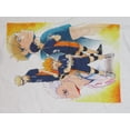 thumbnail image 2 of Haikyu Anime Cartoon Characters Men's White Long Sleeve Graphic Tee Shirt-3XL, 2 of 2