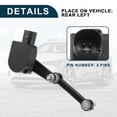 thumbnail image 5 of Unique Bargains Air Suspension Ride Height Level Sensor for Audi Q7 2007-2015 No.7L6616571 Rear Left Height Level Sensor, 5 of 7