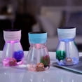 thumbnail image 3 of Lindo humidificador para oficina, dormitorio, purificador de aire, carga USB, humidificador kawaii con luz LED, botella humidificadora, 3 of 5