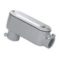 thumbnail image 1 of Aluminum Combination Conduit Body LB Type - Threaded & Set Screw with Cover & Gasket, 1 in., 1 of 1