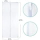 thumbnail image 4 of Mosquitera magnética para puerta Vp: malla resistente, sello magnético de arriba a abajo, cierre automático, mantiene el aire fresco en el interior (90x210, blanco) Hy, 4 of 5