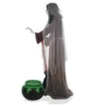 thumbnail image 6 of Halloween Animatronic Scary Witch Outdoor Decoration, Sound and Motion Activated, 6 of 7