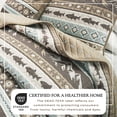 thumbnail image 2 of Lodge Quilt Set - Lightweight, Soft, All-Season - 3-Piece Reversible Rustic Bedding Set (Full / Queen, Rustic Lodge Stripes), 2 of 6