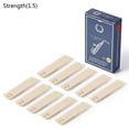 thumbnail image 1 of Complete Set Of Alto Saxophone Reeds (10 PCS) With Strength Options From 1 0 To 3 5 Ideal For For WOODWIND Players, 1 of 9