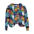 thumbnail image 4 of Womens Halloween Sweatshirts Fashion Graphic T Shirts Long Sleeve Pullover Tops Fall Clothes 2025, 4 of 6