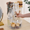 thumbnail image 3 of 360 Rotating Makeup Organizer,  Skincare Organizers with Slot Top, Cosmetics Storage Shelf with Adjustable Layer, 3 of 6