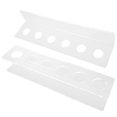 thumbnail image 1 of GAXIRE Volleyball Display Case Billiard Cue Rack Transparent Acrylic Wall Mount For Rooms 2 Pcs, 1 of 8