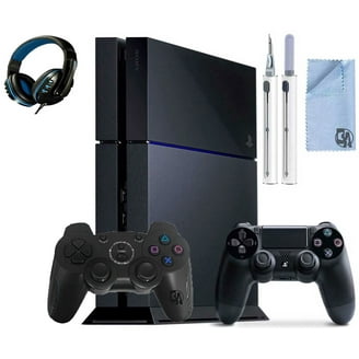 Sony PlayStation 4 500GB Gaming Console, Black, Refurbished, HDMI