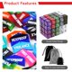 thumbnail image 4 of Juego de dados MTG Counter SIXPOINTS 130 piezas con contadores de vida, 4 of 6