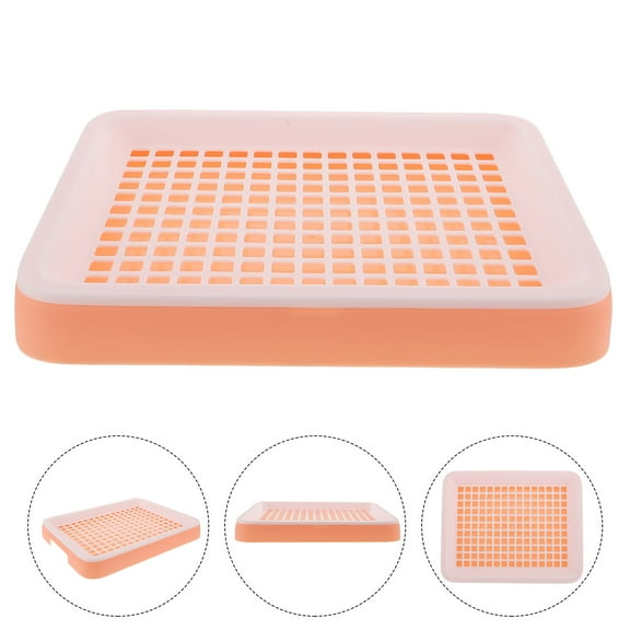 NICEXMAS Rabbit Litter Box 1Set for Small Pets Daily Cleaning with Fixed Point Urination