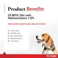 thumbnail image 3 of Zymox Otic Enzymatic Solution for Dogs and Cats to Soothe Ear Infections with 1% Hydrocortisone for Itch Relief, 8oz, 3 of 8